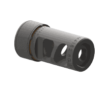 Directional muzzle brake Directional muzzle brake