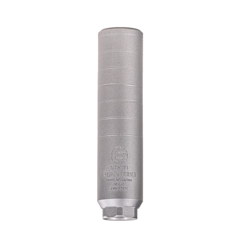 Gunwerks 6IX Titanium Suppressor