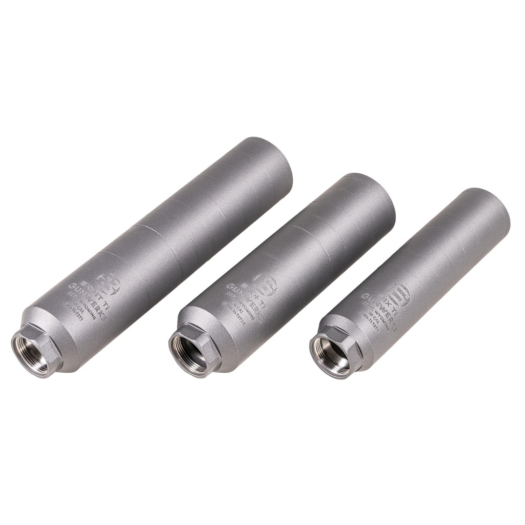 Gunwerks 6IX Titanium Suppressor