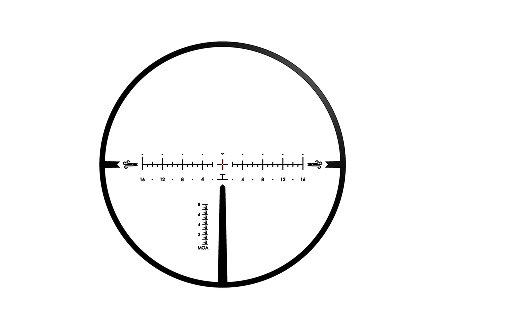 Revic Acura RS25i  Rifle Scope 5-25x50 illuminated