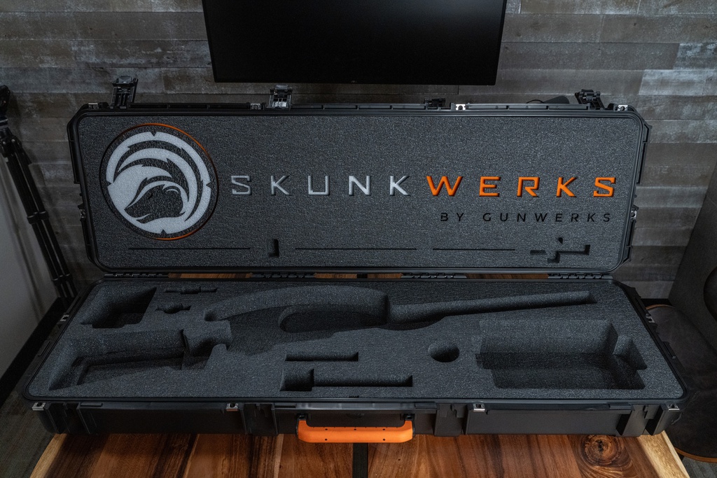 Gunwerks SKB Hard Case for Rim Reaper w/ Custom Foam Assembled