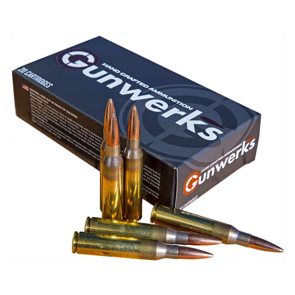 [AY-M6164] 7mm Rem Mag, Barnes 145 gr LRX, Long Range Hunting Ammunition by Gunwerks