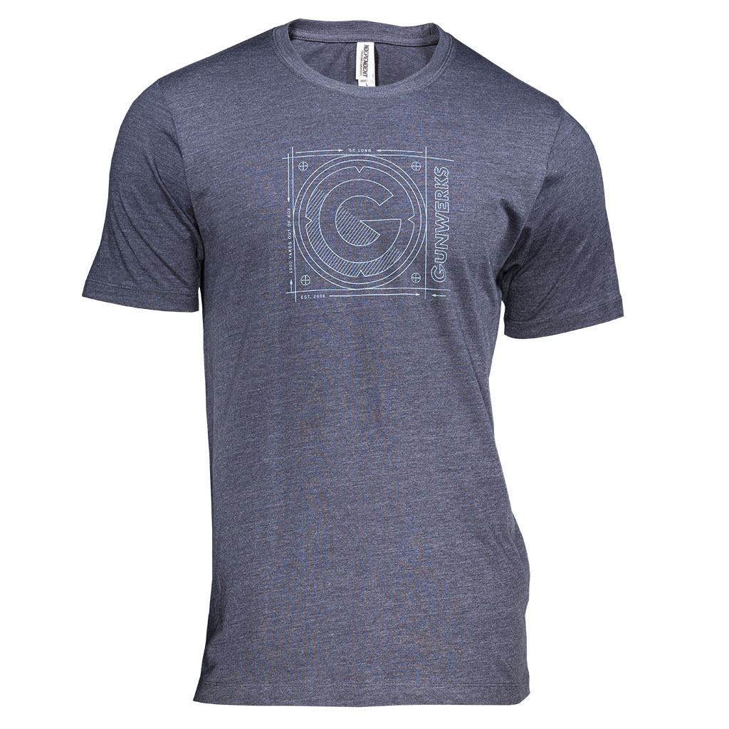 Gunwerks Schematic T-Shirt in Carbon