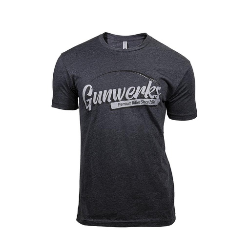 Gunwerks Premium Rifles T-Shirt in Charcoal
