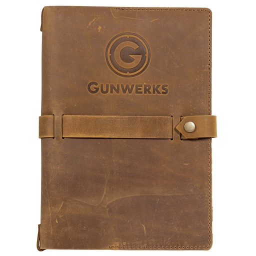 [PD-K2050] Gunwerks Executive Leather Notebook